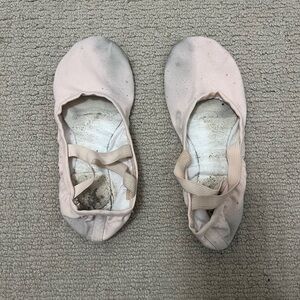 Well Worn, Smelly, Used Pink Ballet Shoes